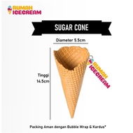 Nyuss Sugar Cone Es Krim Aice