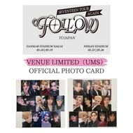 SEVENTEEN TOUR 'FOLLOW' AGAIN TO JAPAN UNIVERSAL MUSIC STORE OSAKA & KANAGAWA STADIUM CD RESERVATION