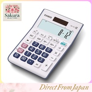 Casio Mini Just Type Calculator with Remainder Calculation, 12-Digit, Days & Time Calculation, Eco M