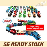 [SG Stock]Thomas &amp;Friends Magnetic Wooden Train Toys Kids Birthday Gift Party Christmas children's day gift
