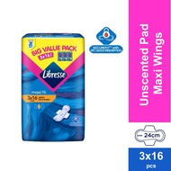 Libresse Maxi Wings 24cm (3x16s)