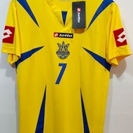 Vintage UKRAINE 2005-2096 Home Soccer Jersey Brand New With Tag % Jersey