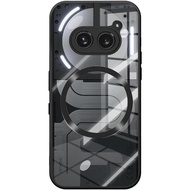 Magnetic Wireless Charging Transparent Acrylic Case for Nothing Phone (2a) Plus NothingPhone 2A 2aPl