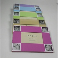 [Apex Imports] 5 Slot Collage 4R Picture Frame - (4 slots - 2"x2", 1 slot 4"x6")