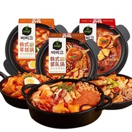 [INSTOCK] [Bundle of 3] CJ BIBIGO | Korean Jap Self Heating Pot | Kimchi Rice Cake Army Stew| 610g -