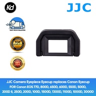 JJC Camera Eyepiece Eyecup replaces Canon Eyecup Ef for Canon EOS 77D, 800D, 650D, 600D, 550D, 500D, 200D II, 250D, 200D