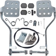 Upgrade 56" Brake Cable and Brake Throttle Pedals Return Springs Brake pads fit for Predator 212cc 1