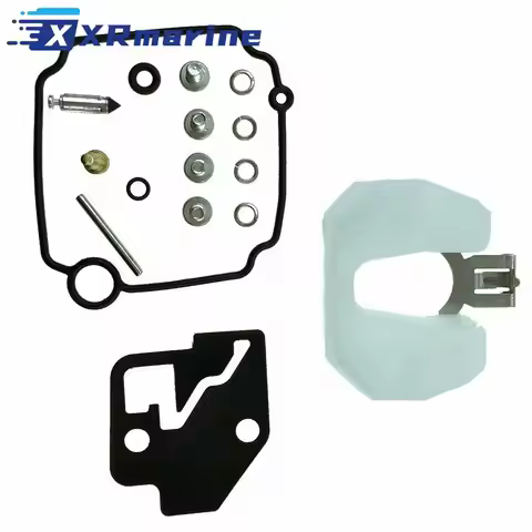 66M-W0093 Carburetor Repair Kit for Yamaha Mercury Outboard Motor 9.9 & 15 HP 4 Stroke Replaces 8027