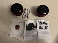 智能呼吸拔罐按摩儀 雙機套裝｜電動負壓刮痧熱敷儀 連充電線+說明書