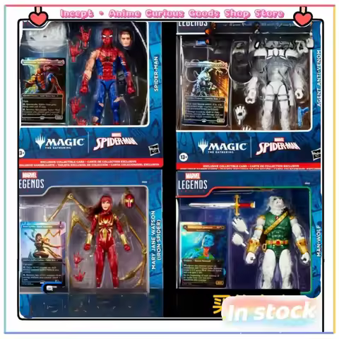 In Stock Hasbro MARVEL LEGENDS Magic: The Gathering Spider-Man Venom Marie Wolf 1/12 Action Deluxe S