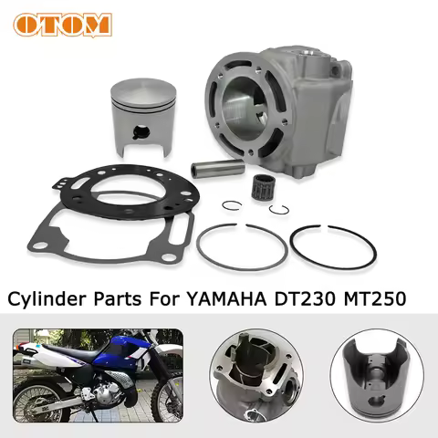 Motorcycle Engine Cylinder Kit Std 66.80mm Piston Ring Part For YAMAHA DT230 Loncin MT250 GPX TSE250