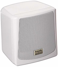 Acoustic Audio AA051W Mountable Indoor or Outdoor Speakers White Bookshelf Pair