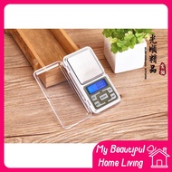 (FREE BATTERY) 200g 0.01g Mini Portable Scale Pocket Scale Digital Scale Jewellery Weighing Pocket S