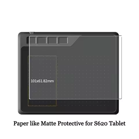 Protective Paperlike Matte Film for Graphics Drawing Tablet Gaomon S620