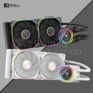Enlight AVA 2 240 ARGB 240mm Liquid Cooler - Black / White - GW