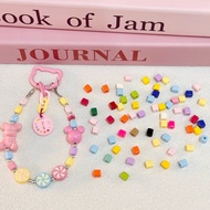 [20pcs] luxury solid rectangular beads 5x6mn