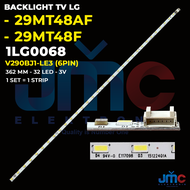 BACKLIGHT TV LG 29 Inch 29MT48AF 29MT48F V290BJ1-LE3 (6PIN)