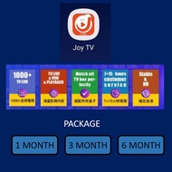 JOYTV JOY TV IPTV CHANNEL MALAYSIA OVERSEAS  IPTV Live Movie Drama 1000+ VOD Android tv box myiptv apk apps ID Code