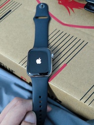 Apple Watch s7 41mm 不銹鋼銀色