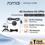 70mai 4G Hardwire Kit Type-C (UP04) For 70mai A810, A510, 4K Omini X800 Dashcam