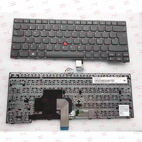 P+ For Lenovo ThinkPad E450 E460 SPA Spanish Keyboard FRU 04X6191