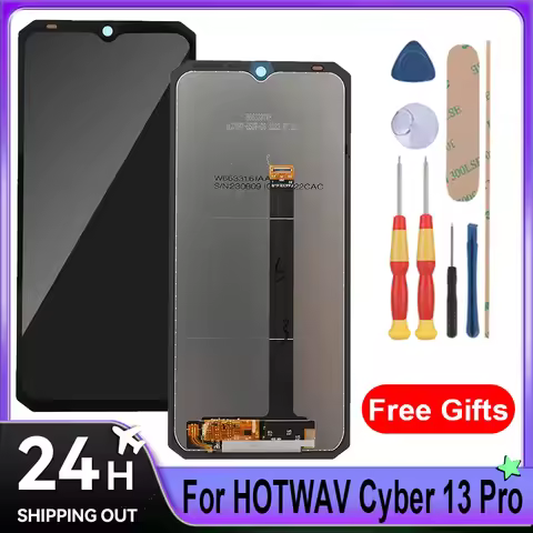 For HOTWAV Cyber 13 Pro/Cyber 13/ Cyber 7/Cyber X Pro/Cyber 9 Pro/LCD Display + Touch Screen + Tools