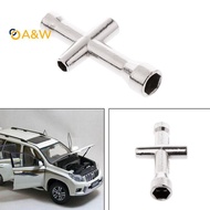 A&W 3D Printer Nozzle Tool 4 In1 M2 M2.5 M3 M4 Screw Nut Hexagonal Cross Wrench For E3D V6 MK8 Nozzl