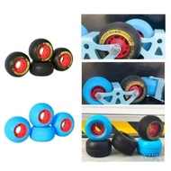 LIDU1 4Pcs Wear Resistant Skateboard Wheels 82A Drift Board Wheel Freeline Roller Road Driftboard Wh
