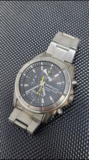 Seiko chronograph 100M 7T92-0LA0 手錶
