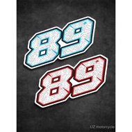 Ready Stock Motorcyclist No. 89 Martin Moto Gp Jorge Martin Unique Reflective Decorative Sticker