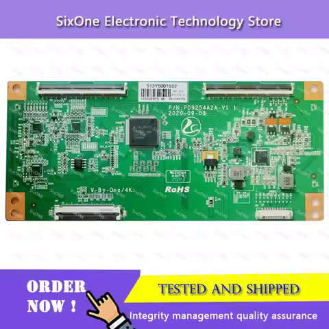 T-Con Board PD9254A2A-V1.1 513Y5001S04 CC500PV7D. 4K Logic Board Has Been Tested Works Normallyt Sui