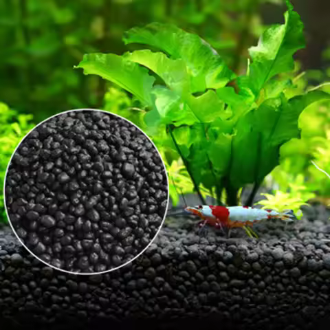 Aquarium Plant Seeds Soil Fishtank Substrate Sand Soil Fertilizer Mud For Fish Tank Plants Care Fres