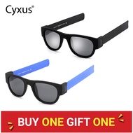 Cyxus Slap Polarized Sunglasses Women/Men Slappable Bracelet Sunglasses-1301