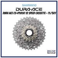 Shimano Dura Ace CS-R9200 12 Speed Cassette - 11/30T / 11/34T for Bicycle and Cycling