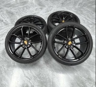 20吋 Porsche 718 GT4 OE Wheels 原裝歐洲進口正品99新軚鈴 合適車款718(981)Cayman S /Boxster S