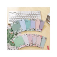 Christian Sticky Note - 1 Piece Floral Bible Verse Sticky Note (Random Pattern) - Bible Verse Memo P