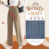 ISSA กางเกงขากระบอกกลาง รุ่น Wendy Mid (379608-693400010)