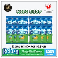 Permen Relaxa Mango Mint Flavor | Mangga - 125 gr (Harga 12 Pack)