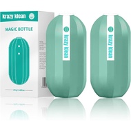 Krazy Klean 2Pcs Toilet Cleaner, Cleaning, Odor Removal Stain Removal Makes Toilet Bowls Look New wi