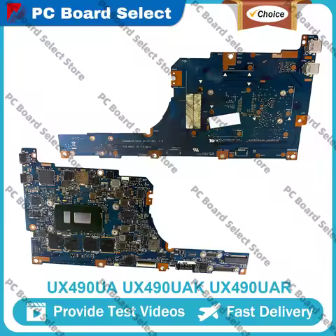 UX490UA Laptop Motherboard For ASUS ZenBook UX490U UX490UAR UX490UA Notebook Mainboard With i3 i5 i7