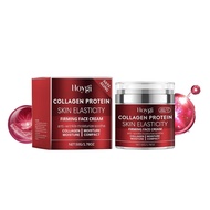ARANYA Collagen Protein Anti-Wrinkle Face Cream, Firming Moisturizer with  Elasticity Formula, Red, 