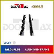◑ ∜ ∠ DOORMAX Jalouplus CLASS A Aluminum Jalousie Window Frame (Analok/Anodize/White)