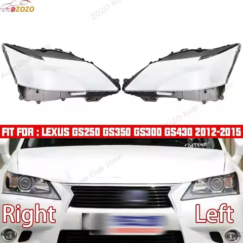 Fit for Lexus GS250 GS350 GS300 GS430 2012 2013 2014 2015 Car Headlight Cover Cap Headlamp Shade Aut