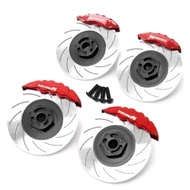 4Pcs Aluminum Alloy Sport Edition Brake Disc For Sakura D3 D4 1/10 RC Drift Racing Car Upgrade Part