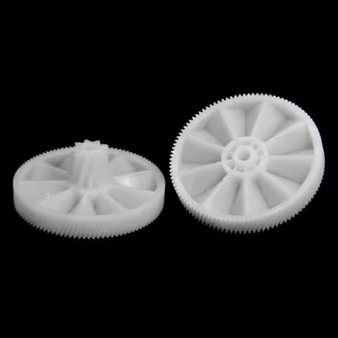 2pcs Meat Grinder Pinion Spare Parts Mincer Plastic Gear 7000898 for Braun Power Plus G1500 G1300 G1