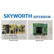 SKYWORTH ANDROID UHD TV 65SUC7000 Power Board L6M22 Main Board 5800-A9K56G-0P00 Sky Worth