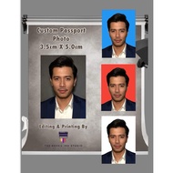 CUCI GAMBAR PASSPORT PHOTO /PASSPORT/ LESEN/ RESUME/ 4R