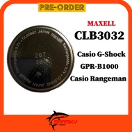 CLB3032 3.7 Lithium-ion Rechargeable Battery Casio Rangeman GPR-B1000 battery