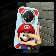Honor X9C X9B 5G Casing Honor X9c Smart Casing Cartoon Silicone Mario Phone Case Shockproof Soft Cas