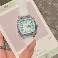 Co-Branded Dopamine Watch Female Student Junior High School Student New Style Niche Ladies Watch Tre